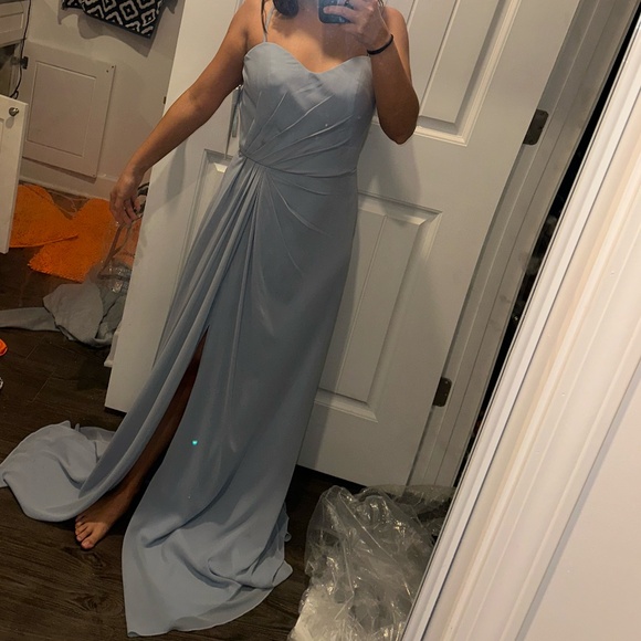 hayley paige occasions bridesmaid dresses Burgundy A-line Bridesmaid Dress | W902 by Hayley Paige Occasions